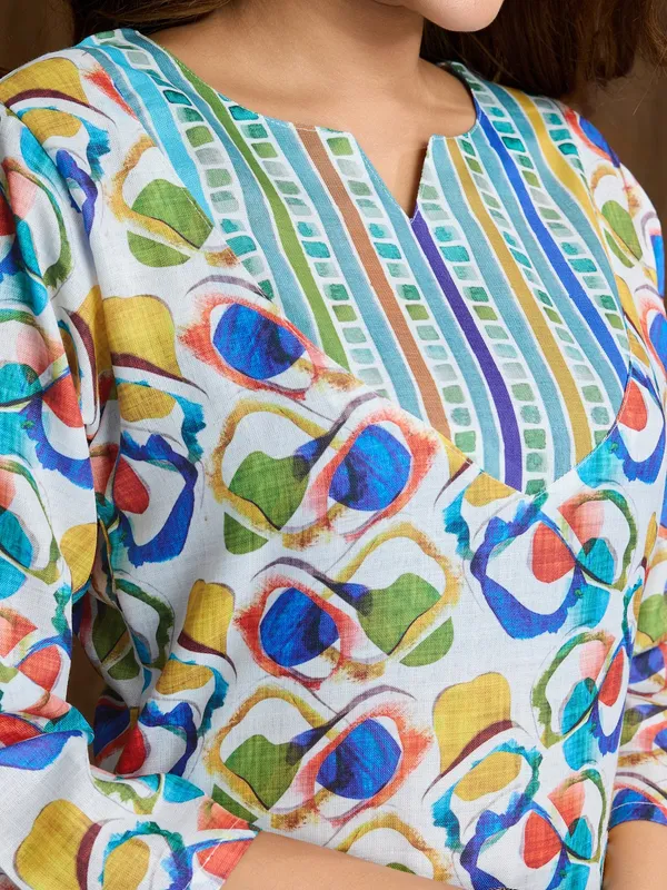 Blue_Cotton_Blend_Ruhi_Kurta_Set_For_Women