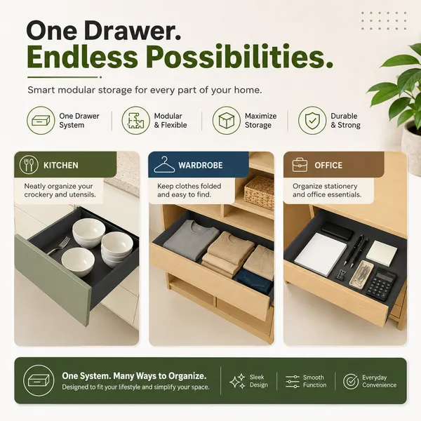 Qurtainz_Soft_Close_Tandem_Box_Drawer_System_for_Modular_Kitchen_|_Load_Capacity_Upto_45_Kg_|_Galvanised_Steel,_Full_Extension_Slides-_500mm_Length_x_167mm_Height_(8_Inch),_Iron_Grey-_10_Year_Warranty