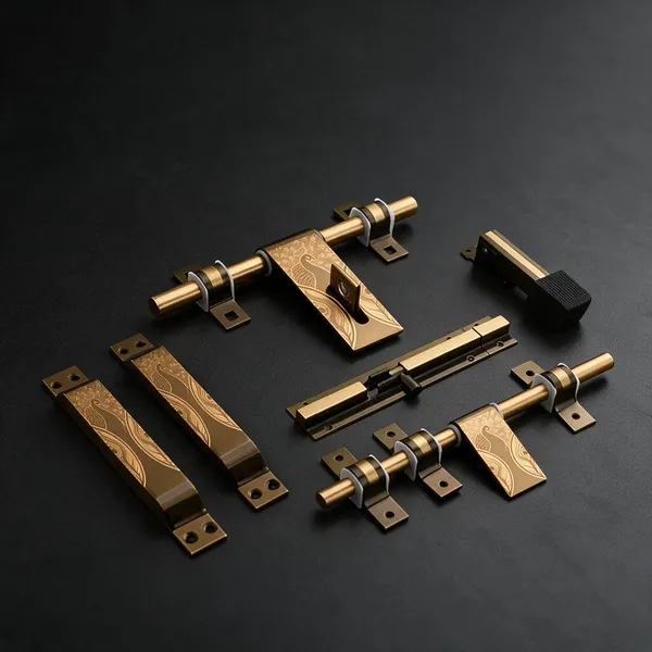 Qurtainz_Mayur_Door_Kit_with_10"_Aldrop,_Latch,_Handle,_Towerbolt_&_Stopper_for_single_door_5_MM_-set_of_1