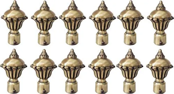 Taj_Antique_Finish_Metal_Curtain_Finials_Accessories_With_No_Centre_Supports_(Golden,_Standard_Size)_6_Pair