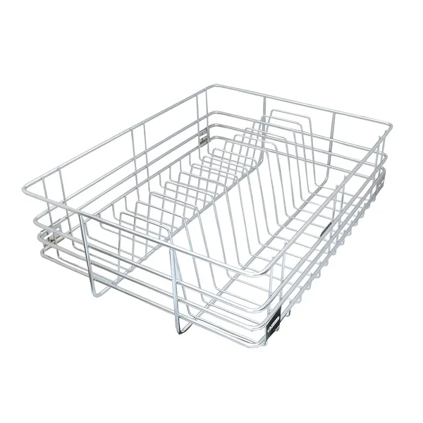 Qurtainz_Stainless_Steel_Modular_Kitchen_Rectangular_Basket_Accessories_&_Multipurpose_Utensils_Cabinet_Drawer_For_Kitchen_Wired_(15_Inch_Width_20_Inch_Depth_6_Inch)_With_20_"Telescopic_Channel-Pack_of_1