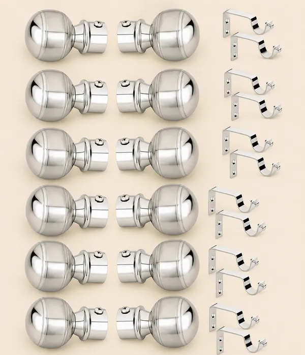 Qurtainz_Stainless_Steel_And_Alloy_Curtain_Finials_With_Support_12_Pieces_Finials_And_12_Pieces_Supports_Curtain_Accessories/Curtain_Finials/Curtain_Bracket_-6_Pair_Curtain_Brackets