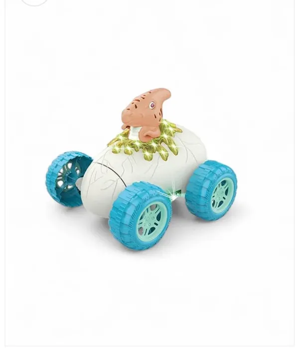 Brown_Plastic_Stunt_Car_Small_Children_Dinosaur_Stunt_Car