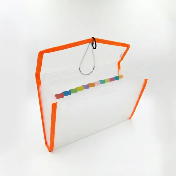 Orange_Eco_Friendly_Pp_Chequebook_Expanding_File_Organzing_Multiple_Chequebooks_And_Cheques_Chequebook_Elstio_Expanding