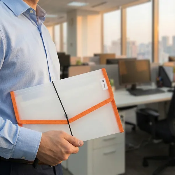 Orange_Eco_Friendly_Pp_Chequebook_Expanding_File_Organzing_Multiple_Chequebooks_And_Cheques_Chequebook_Elstio_Expanding