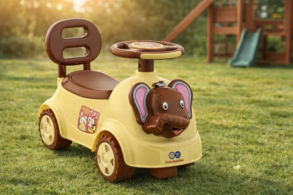Brown_And_Cream_Plastic_Elephant_Ride_On_Push_Car_for_Kids