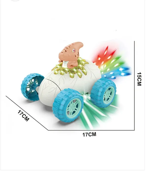 Green_Plastic_Stunt_Car_Small_Children_Dinosaur_Stunt_Car