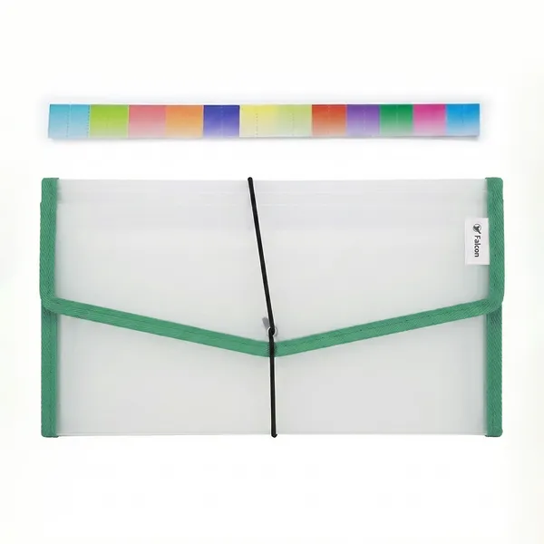 Green_Eco_Friendly_Pp_Chequebook_Expanding_File_Organzing_Multiple_Chequebooks_And_Cheques_Chequebook_Elstio_Expanding