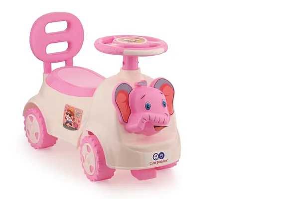 Pink_And_White_Plastic_Elephant_Ride_On_Push_Car_for_Kids