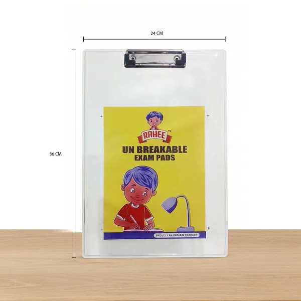 Transparent_Unbreakable_Plastic_Exam_Pad_Students_Use_And_Exam_Compliant_Rahee_Unbreakable_Exam_Pads