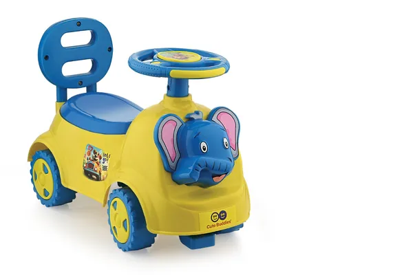 Blue_And_Yellow_Plastic_Elephant_Ride_On_Push_Car_for_Kids