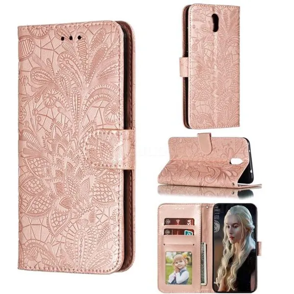 Pink_Flip_Cover_Case_Thermoplastic_Polyurethane_For_Iphone_13