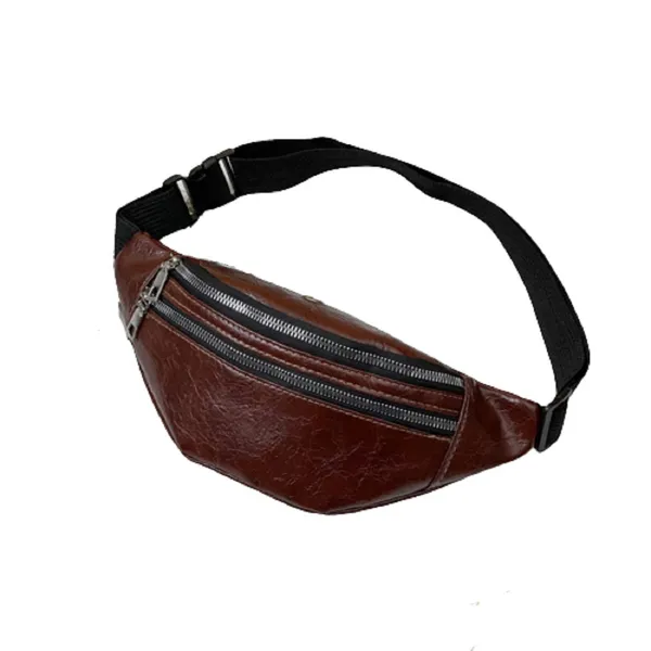 Brown_Urban_Waist_Bag_Soft_Pu_Leather_Waist_Bag_For_Unisex