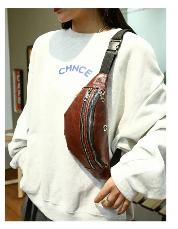 Brown_Urban_Waist_Bag_Soft_Pu_Leather_Waist_Bag_For_Unisex