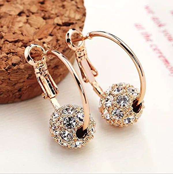 Gold_Pearl_Zinc_Alloy_Earrings_For_Women