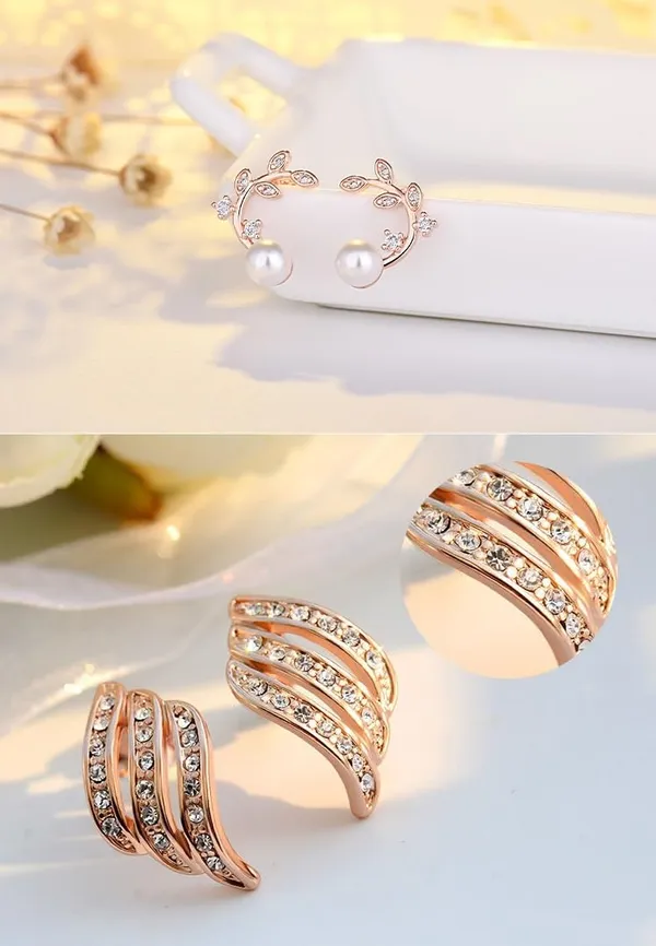 Gold_Pearl_Zinc_Alloy_Earrings_For_Women