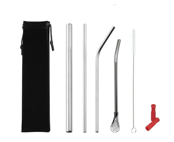 Silver_5_Piece_Stainless_Steel_Straw_Set