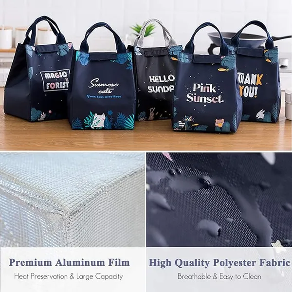 Hello_Sunday_6.5_Liters_Velcro_Top_Insulated_Lunch_Bag