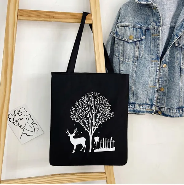Canvas_Tote_Bag_Deer_Oxford_Cloth_Handbag_For_Women