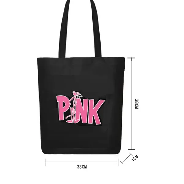 Canvas_Tote_Bag_Pink_Oxford_Cloth_Handbag_For_Women