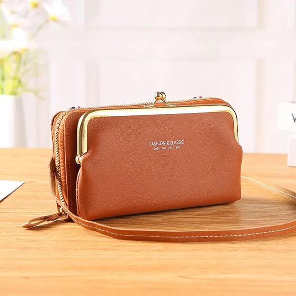Brown_Phone_Bag_Horizontal_Soft_Pu_Leather_Purses_For_Women