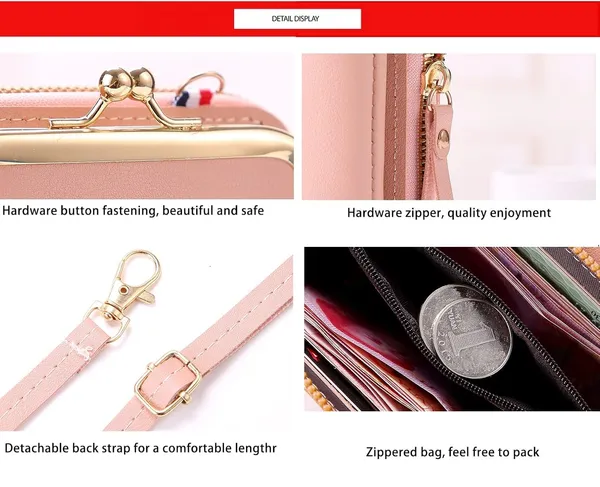 Pink_Phone_Bag_Vertical_Soft_Pu_Leather_Purses_For_Women