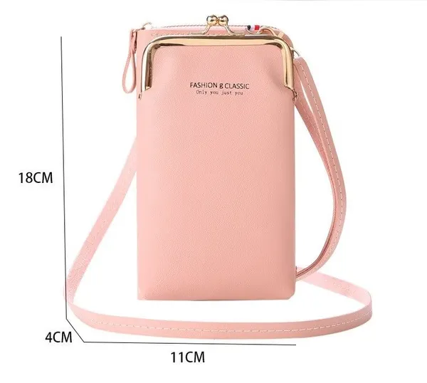 Pink_Phone_Bag_Vertical_Soft_Pu_Leather_Purses_For_Women