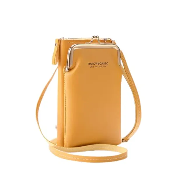 Yellow_Phone_Bag_Vertical_Soft_Pu_Leather_Purses_For_Women
