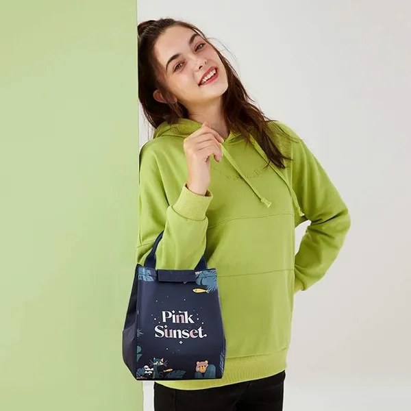 Pink_Sunset_6.5_Liters_Velcro_Top_Insulated_Lunch_Bag