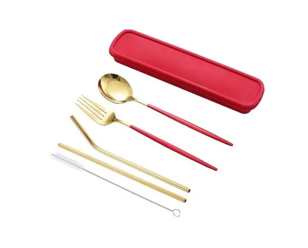Red_&_Gold_Stainless_Steel_Silverware_Set_Stainless_Steel_Utensils_Cutlery_For_Kitchen