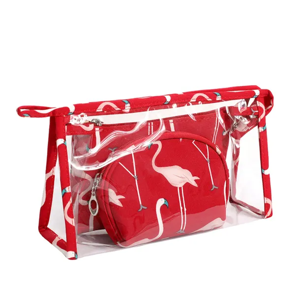 Pomegranate_Red_3_set_Velvet_Cotton_Toiletry_&_Cosmetic_Bag
