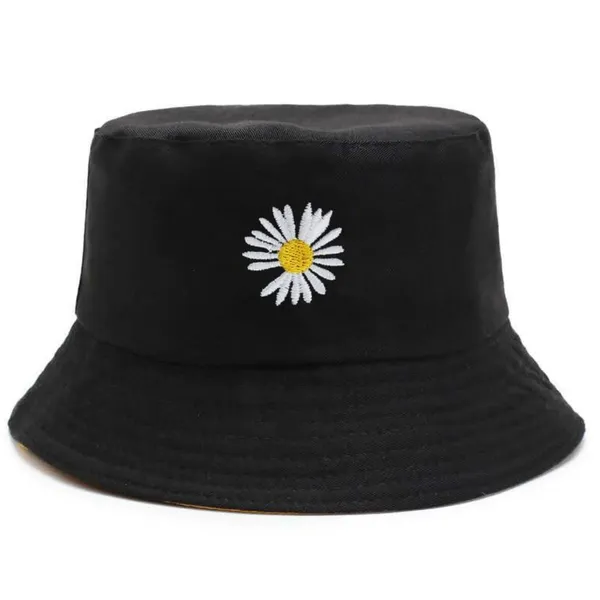 Black_Floral_Bucket_100%_Cotton_Hat_For_Women