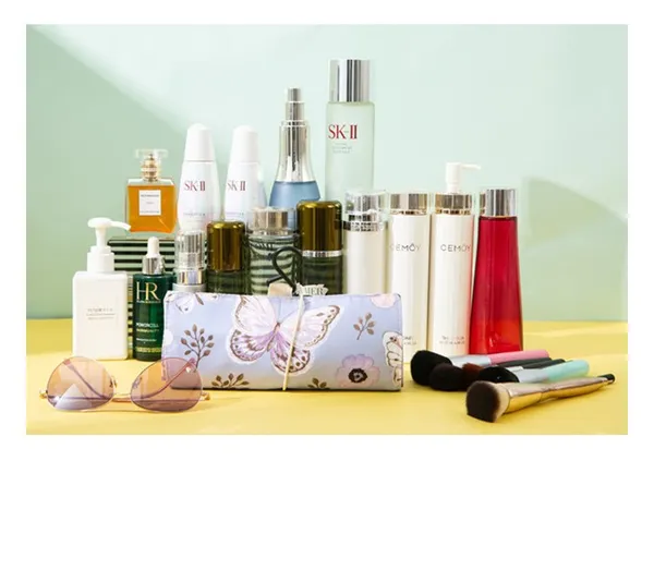 Butterfly_Polyester_Mesh_Travel_Cosmetic_Bag