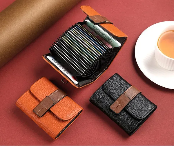 Black_Pu_Leather_9&2_Card_Slots_Accordion_Wallet