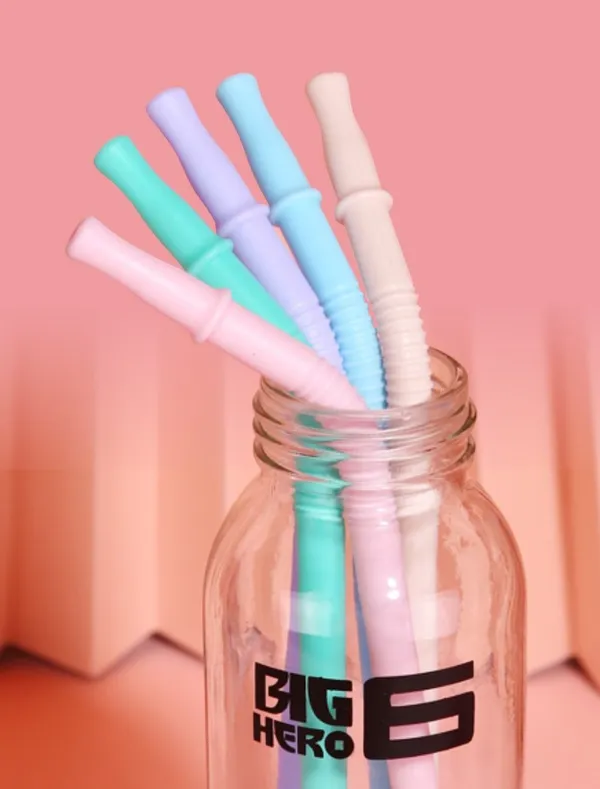 5_Pcs_Reusable_Silicon_Straws