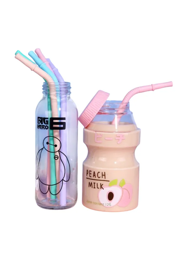 5_Pcs_Reusable_Silicon_Straws