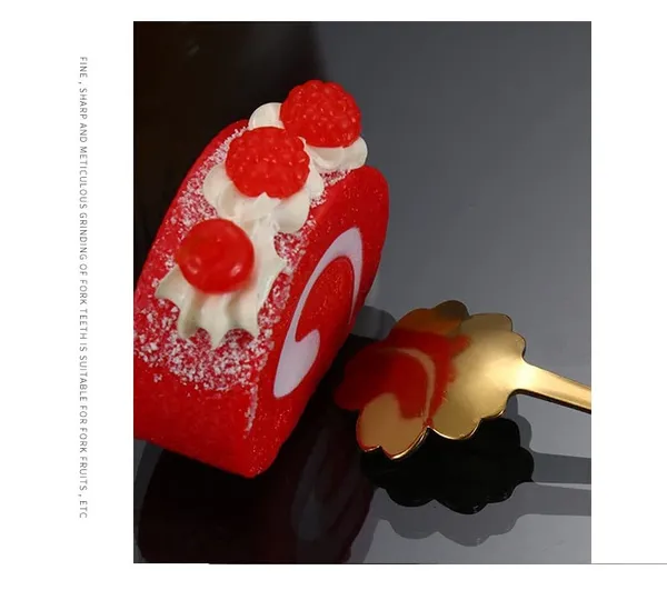 8_Pcs_Gold_Large_Flower_Coffee_Spoon_Stainless_Steel_For_Utensils_Cutlery