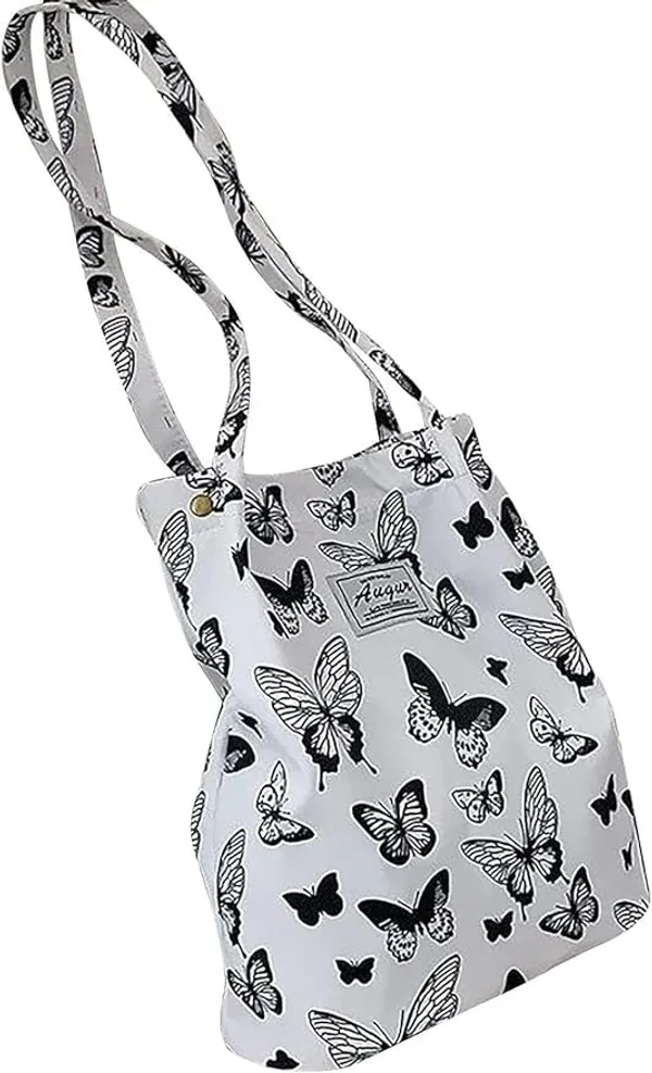 Butterfly_Retro_Canvas_Tote_Bag