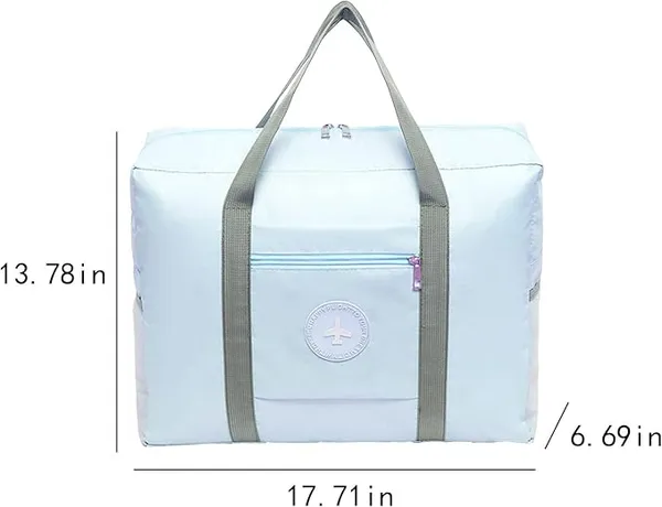 Sky_Blue_Foldable_Travel_Duffel_Bag