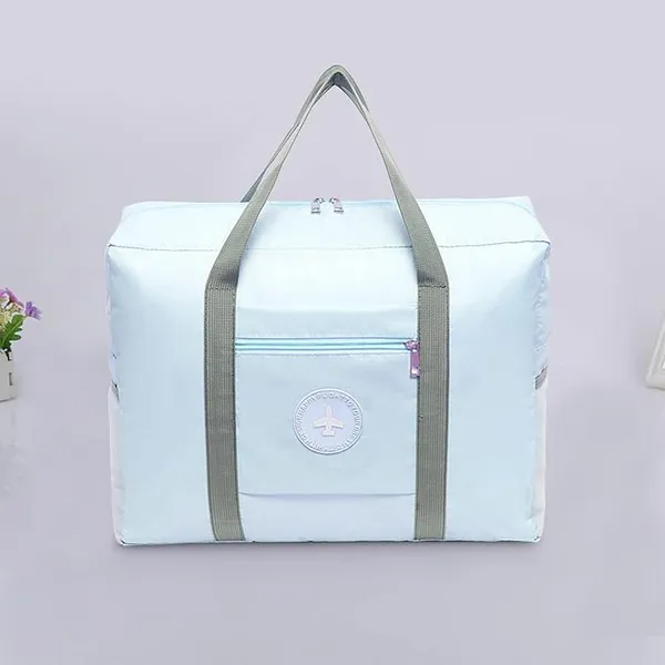 Sky_Blue_Foldable_Travel_Duffel_Bag