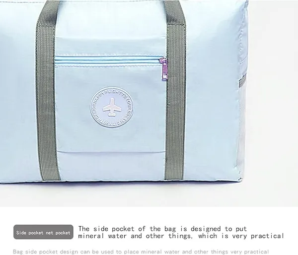 Sky_Blue_Foldable_Travel_Duffel_Bag