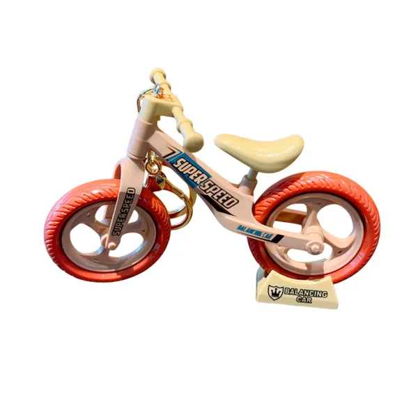 2_Pack_Red_Pink_Glide_Bicycle_Key_chain_Pendant