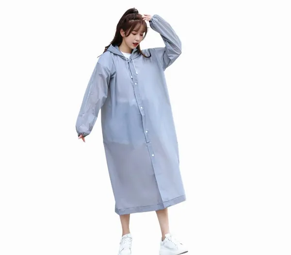 Grey_Transparent_Rain_Coat_For_Unisex