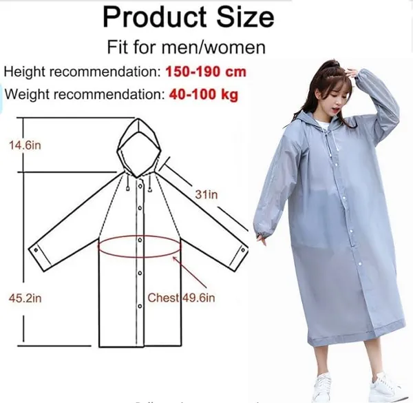 Grey_Transparent_Rain_Coat_For_Unisex