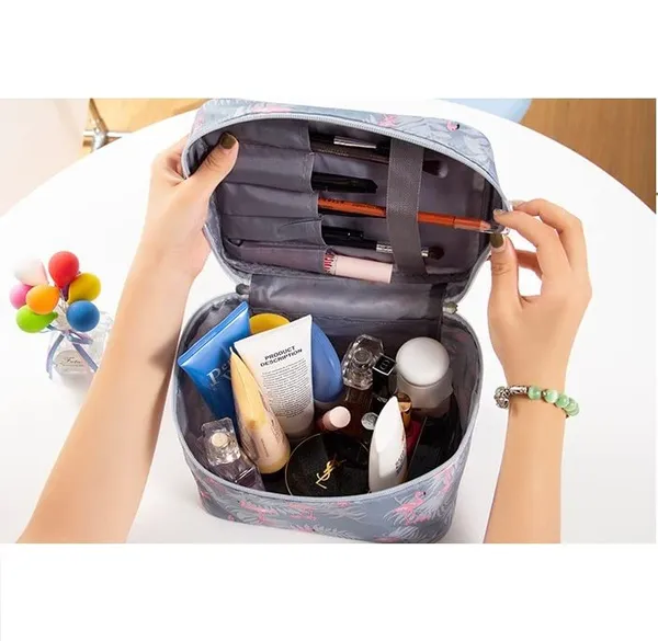 Grey_Flamigo_Waterproof_Polyester_Travel_Bag