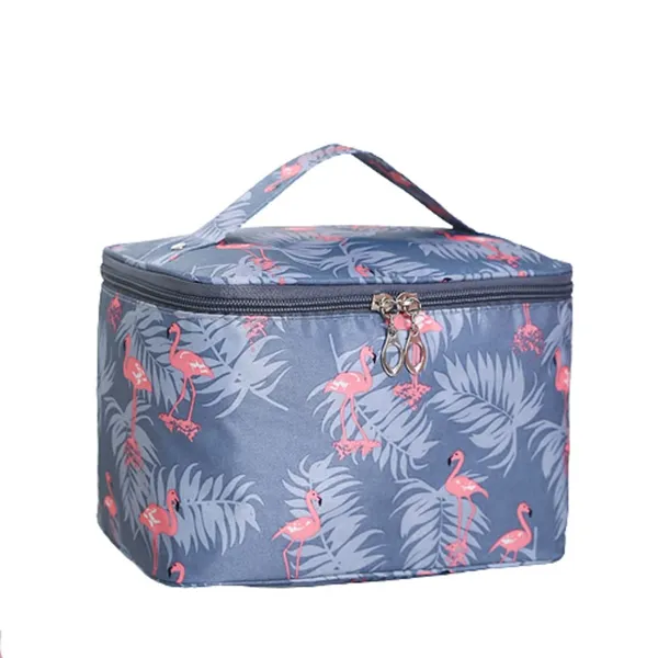 Grey_Flamigo_Waterproof_Polyester_Travel_Bag