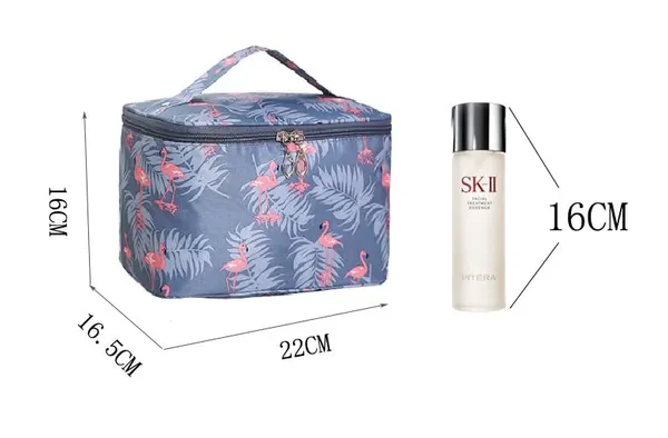 Grey_Flamigo_Waterproof_Polyester_Travel_Bag