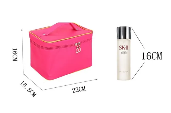 Rose_Red_Waterproof_Polyester_Travel_Bag