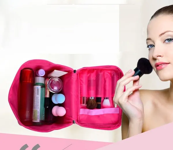 Rose_Red_Waterproof_Polyester_Travel_Bag