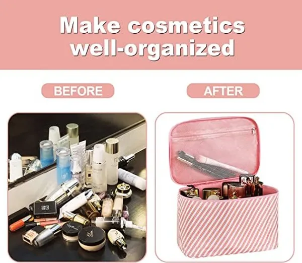 Pink_Pattern_Waterproof_Polyester_Travel_Bag